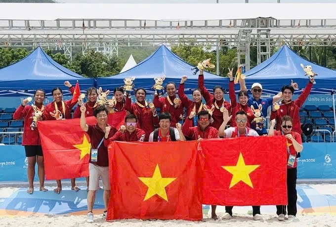 Vietnam face defending champions Germany at IHF Beach Handball World Championships